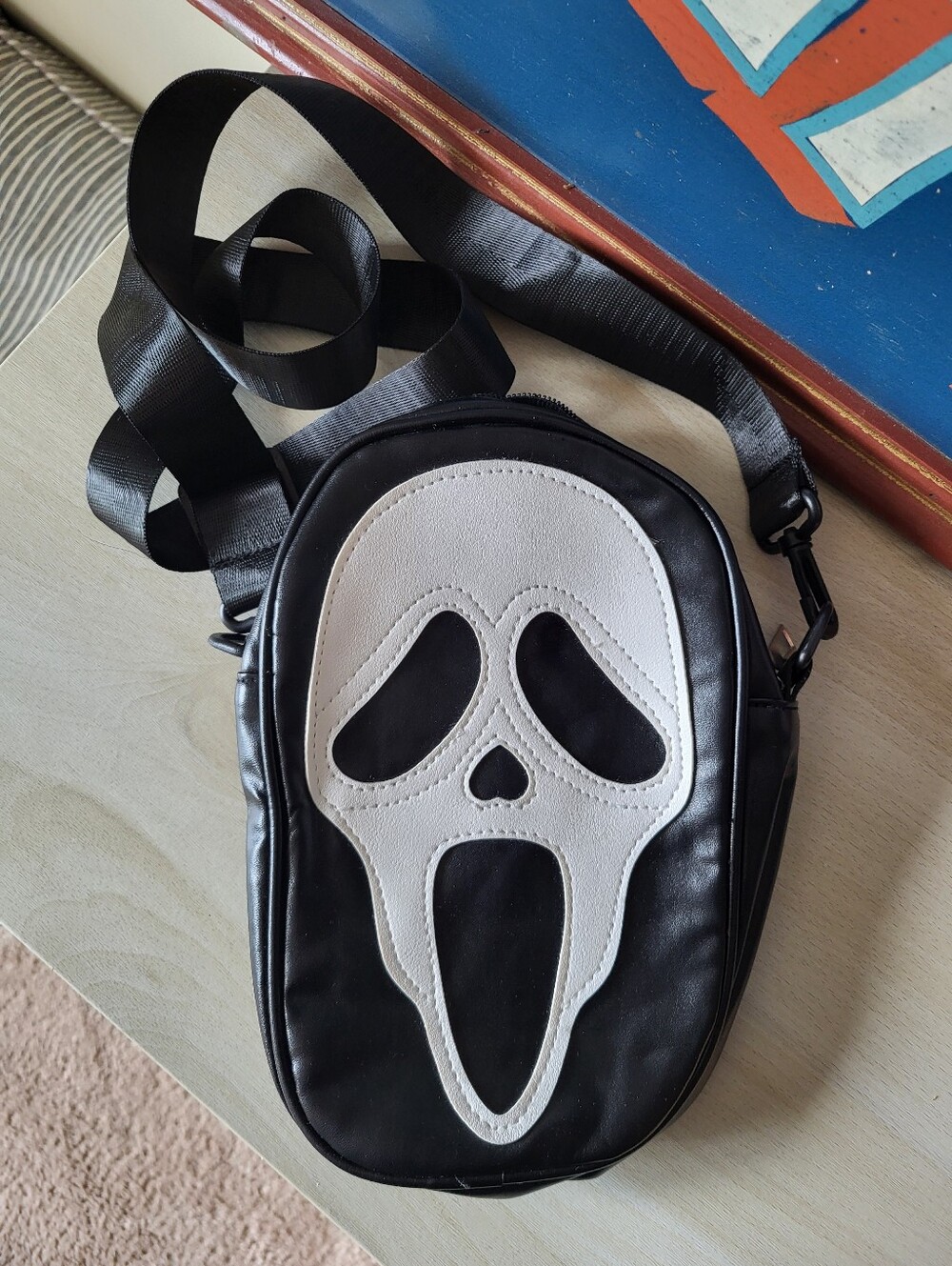 Ghostface Scream Crossbody Purse